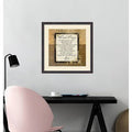 Framed Textual Art H34556