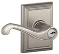 Satin Nickel Keyed Entry Lever Lock K639