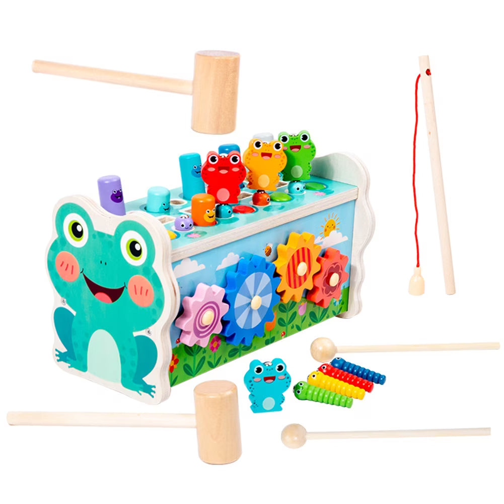 Electronic Sensor Game Learning Color Hit The Gopher Game Machine A9212