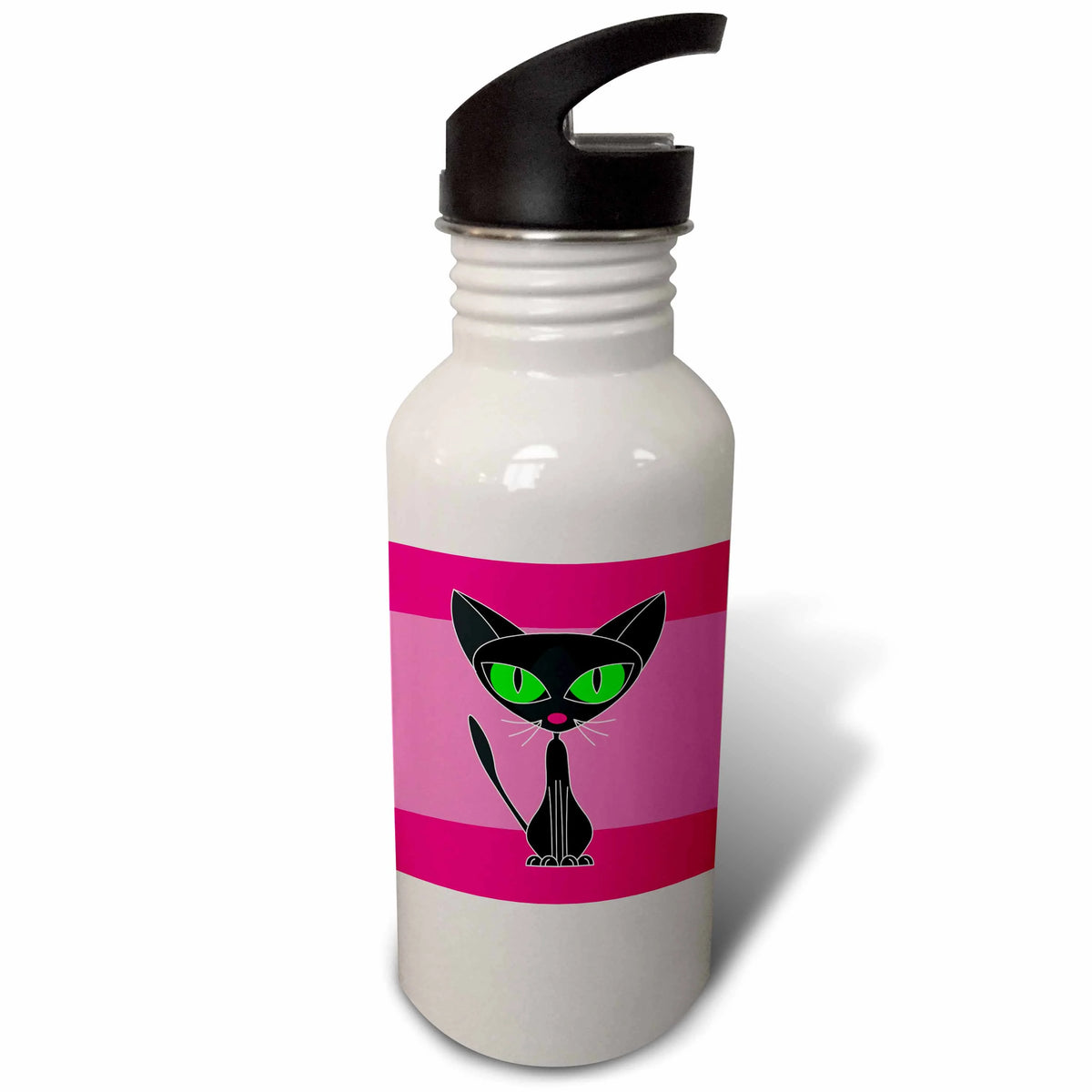 Pink 21 oz Sports Water Bottle L375401