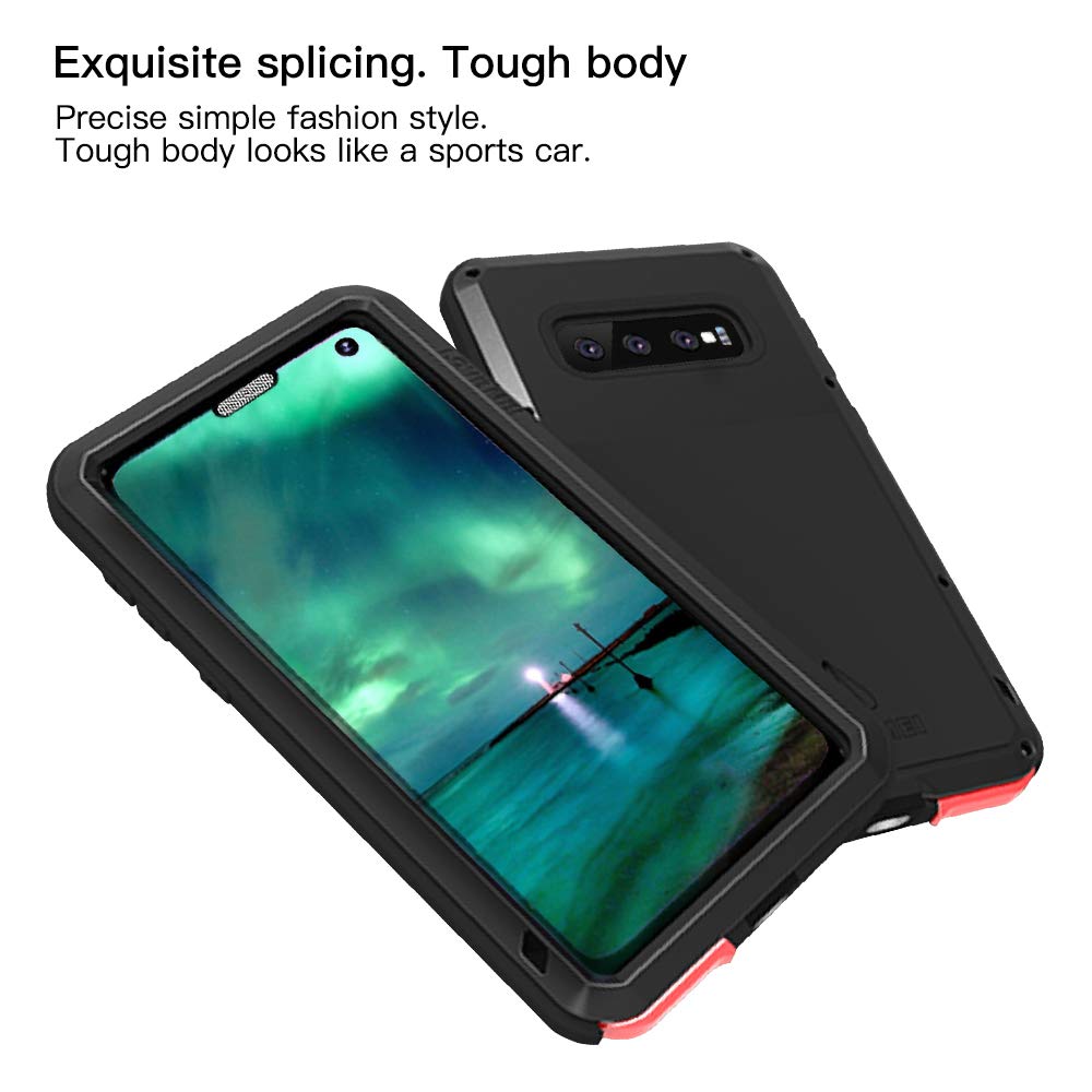 Gold Aluminum Metal Samsung Galaxy S10 Case T26126