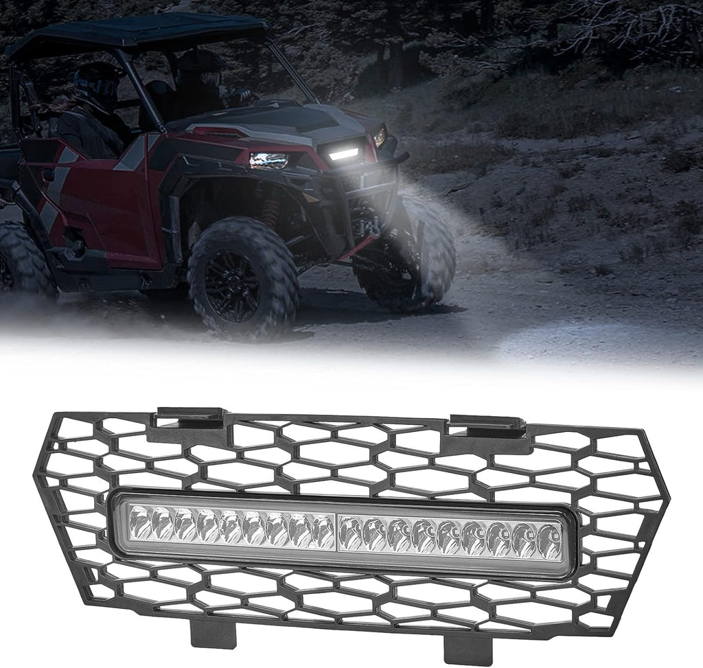 Front Grille Mesh with LED Light Bar S336378