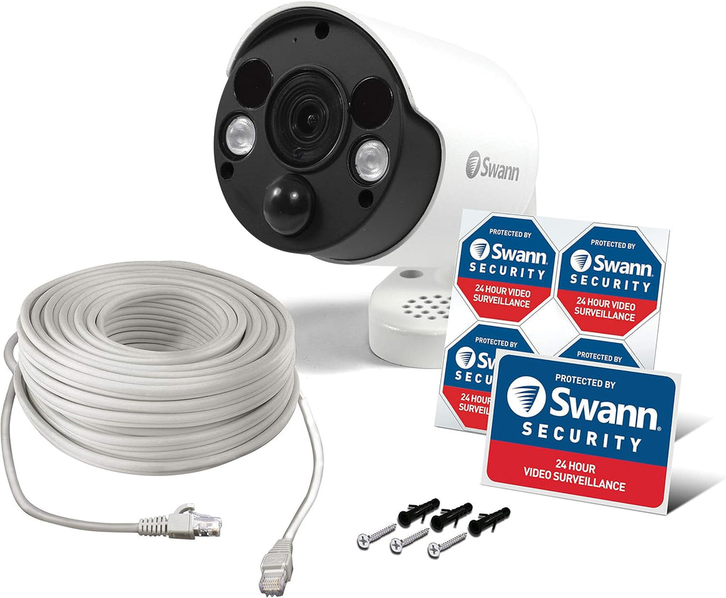 4K Ultra HD Wired Bullet Security Camera with Color Night Vision B889