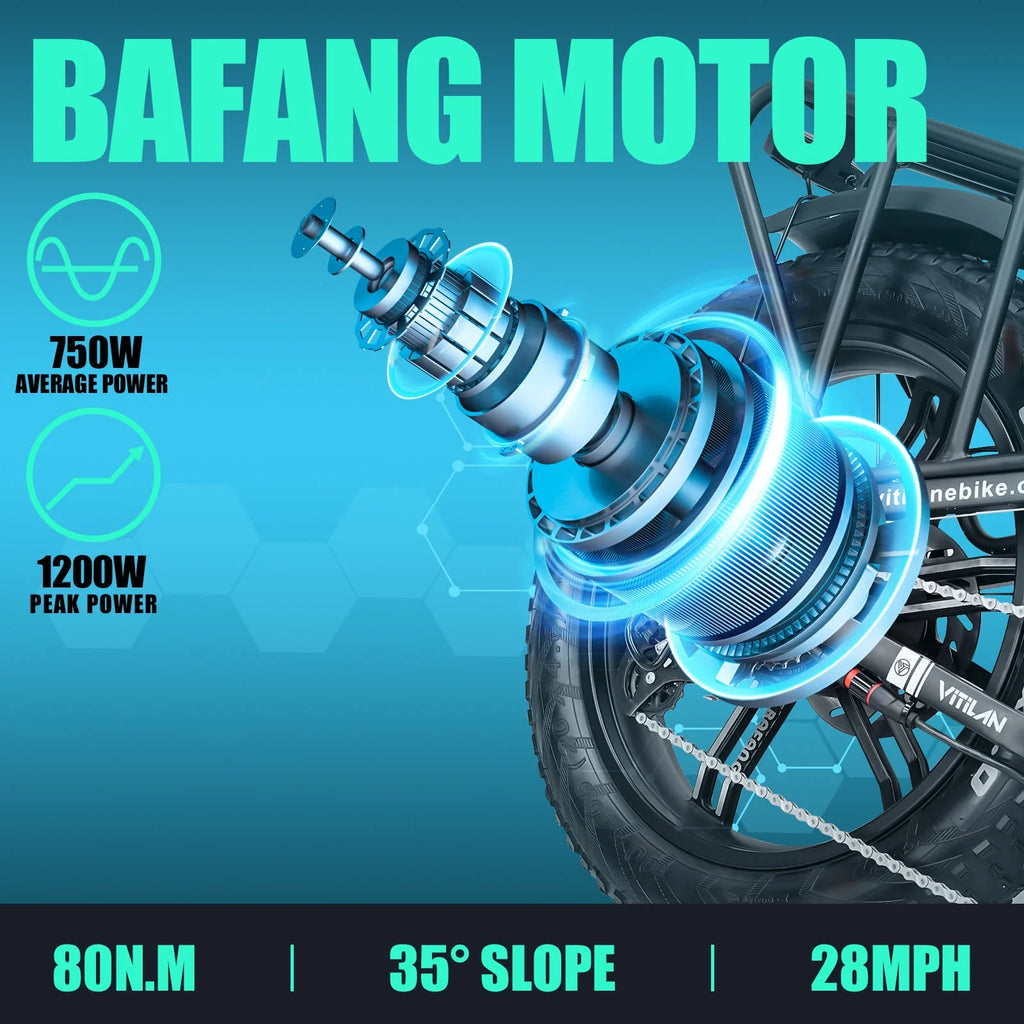 750W 48V 16Ah Removable Battery Folding Full Suspension Fat Tire Electric Bike S23630