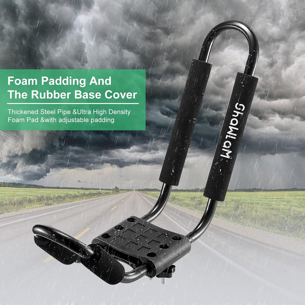 2 Pairs Universal HD Kayak Roof Rack for 2 Kayaks I74613
