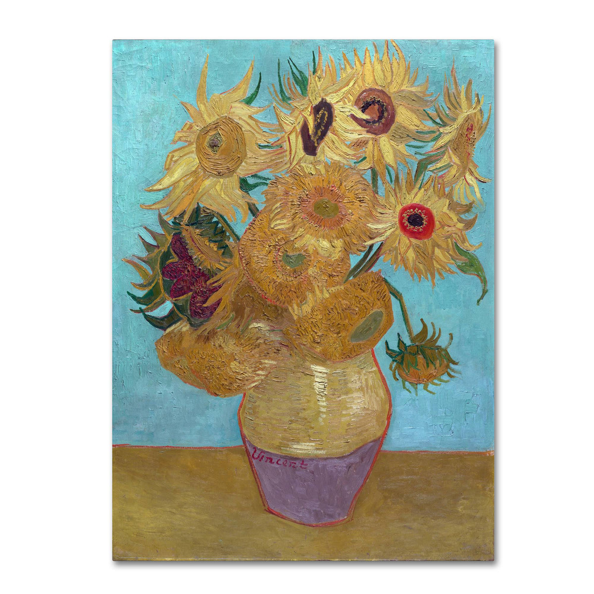 Van Gogh 'Sunflowers' Canvas Art, 24 V945694