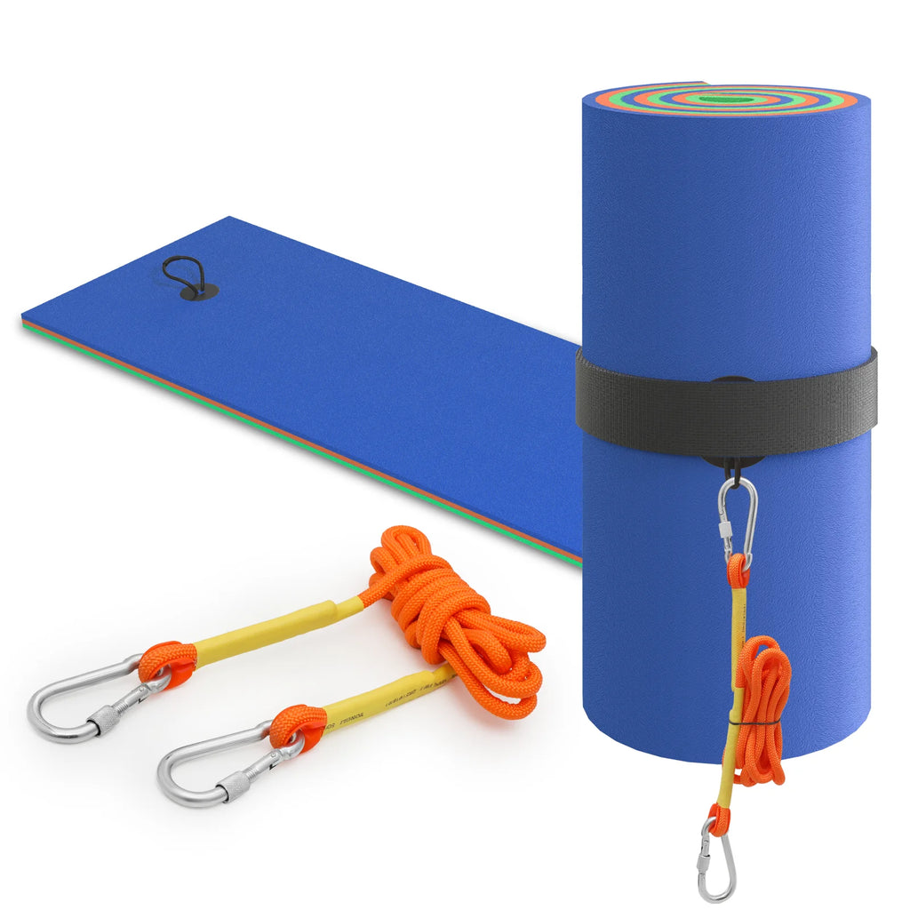 Blue 3-Layer XPE Foam Floating Water Mat C1481