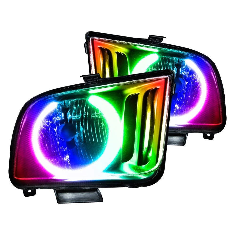 2005 Ford Mustang Oracle Chrome LED Headlights H20145