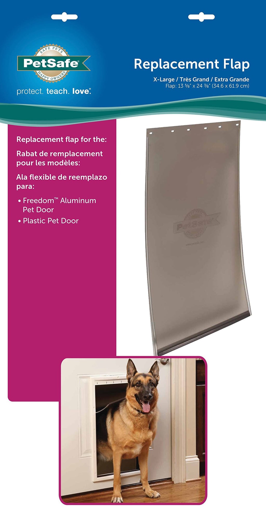 Extra-Large Pet Door Replacement Flap M1073