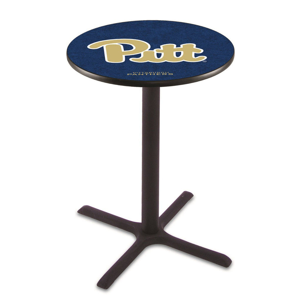 Black Wrinkle Pub Table 36 inch O430944
