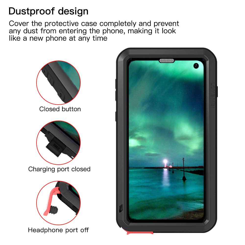 Gold Aluminum Metal Samsung Galaxy S10 Case T26126