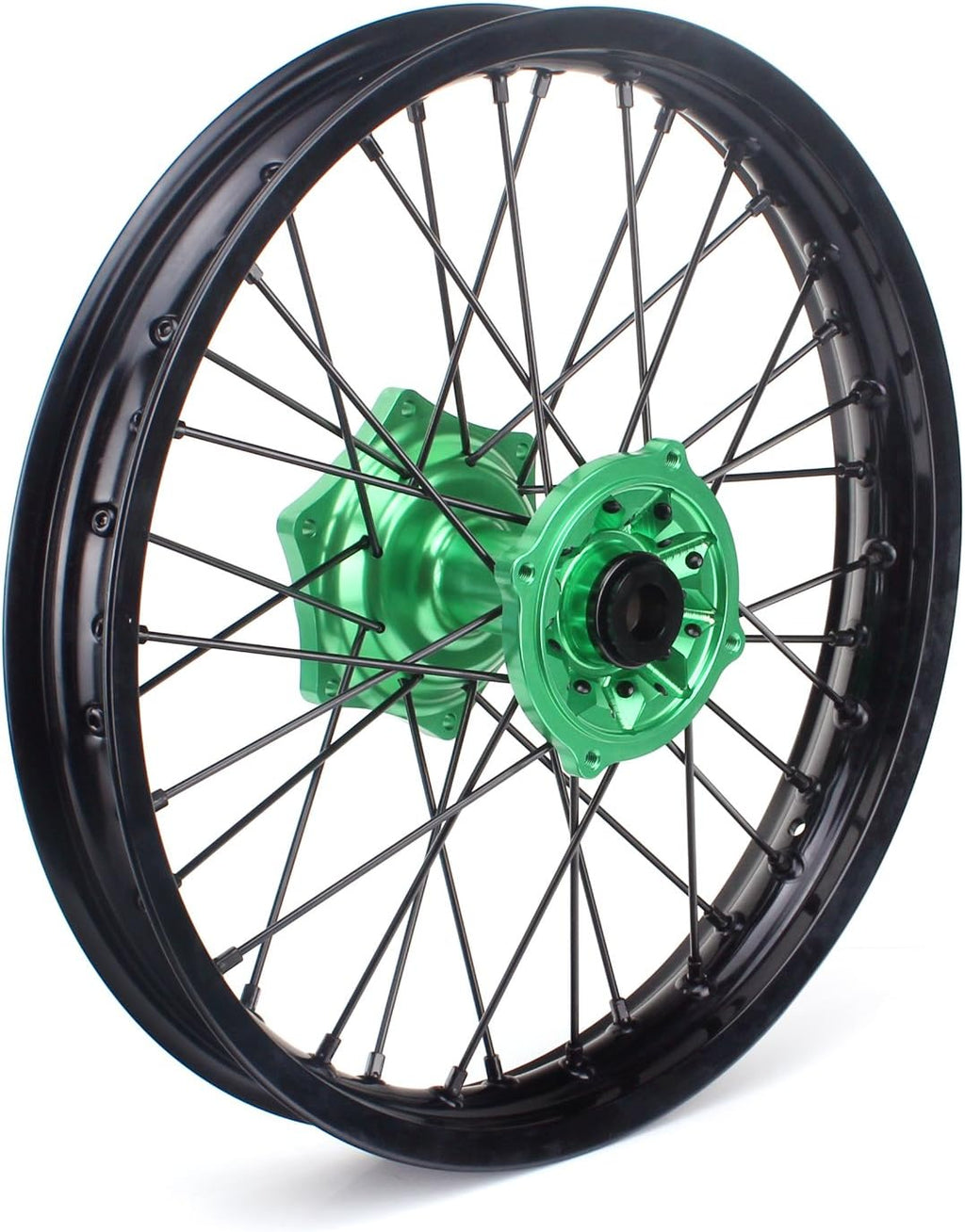 Green Complete Rear Wheel Rim for Kawasaki KX125 KX250 M37390