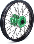 Green Complete Rear Wheel Rim for Kawasaki KX125 KX250 M37390