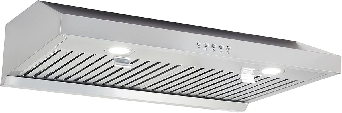 30 inch Under Cabinet Ducted Stainless Steel Range Hood with 3 Speed Exhaust Fan A32533