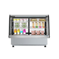 Drop-In Countertop Display Refrigerator in Black A7554