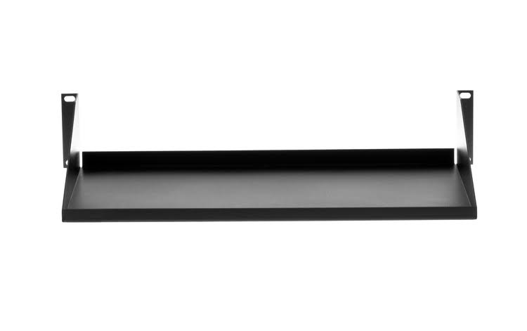 Black Cantilever Rack Mount Shelf I527