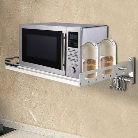 Stainless Steel Wall-Mounted Microwave Oven Rack M154
