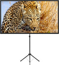 80 Inch 16:9 Portable Projector Screen with Stand V512