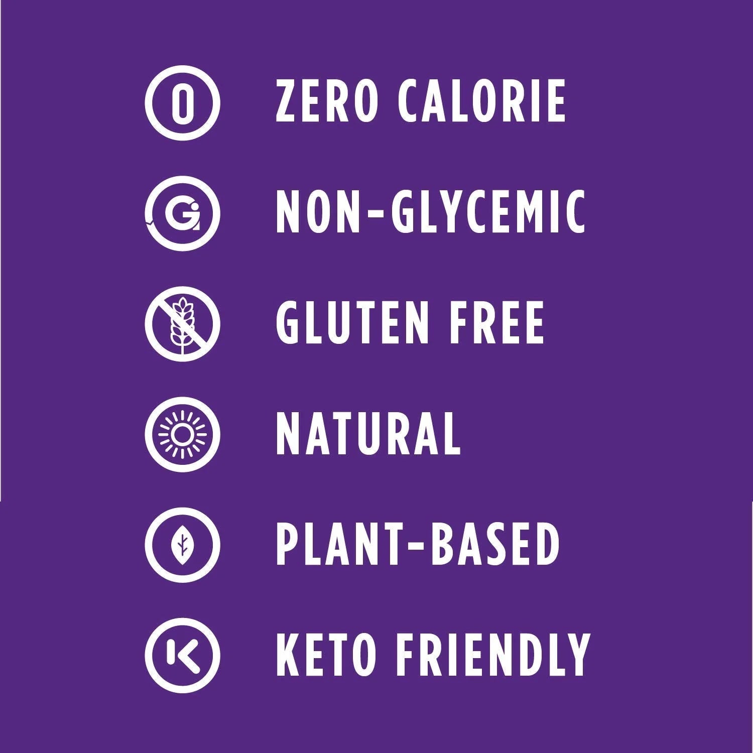 Granular Sugar Replacement, Zero Calorie, 48oz A7886