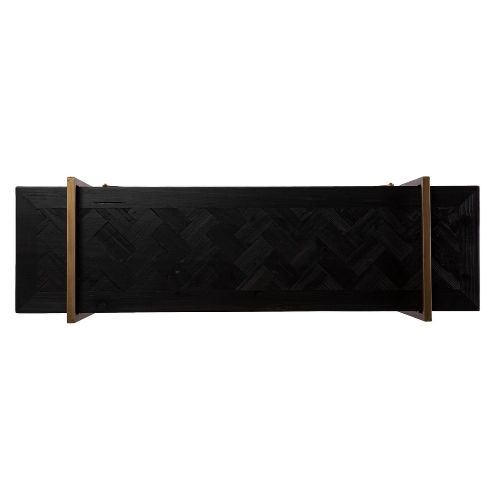 Black Wood Bookshelf I587