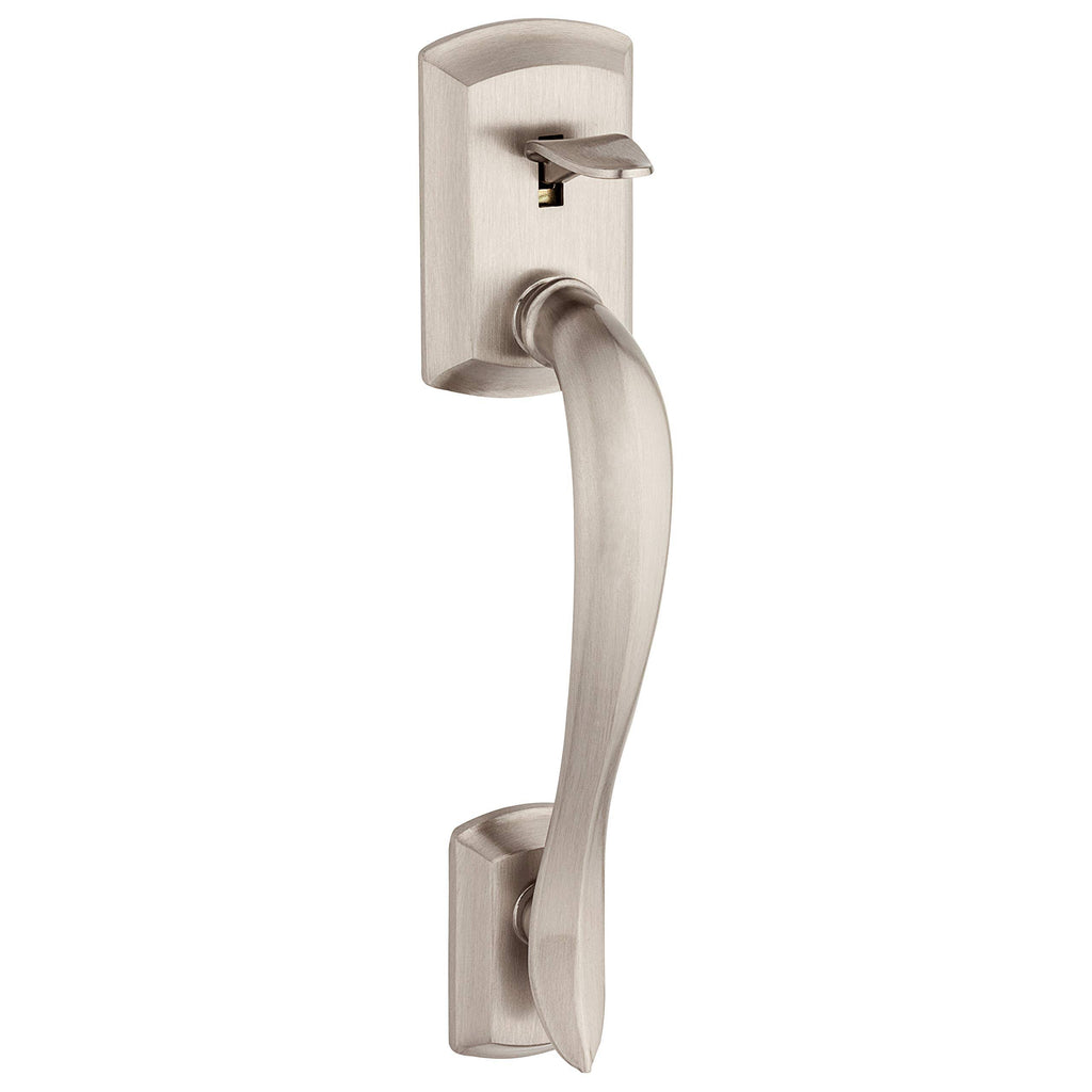 Satin Nickel Handle Only with Tustin Lever A615008