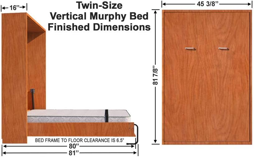 Twin Size Murphy Bed Hardware Kit A429566