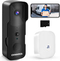 White 1080P HD Video Doorbell Camera with 32GB SD Card P764674