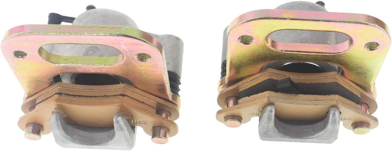 Front Left Right Brake Calipers with Pads Pack of 2 Q263510
