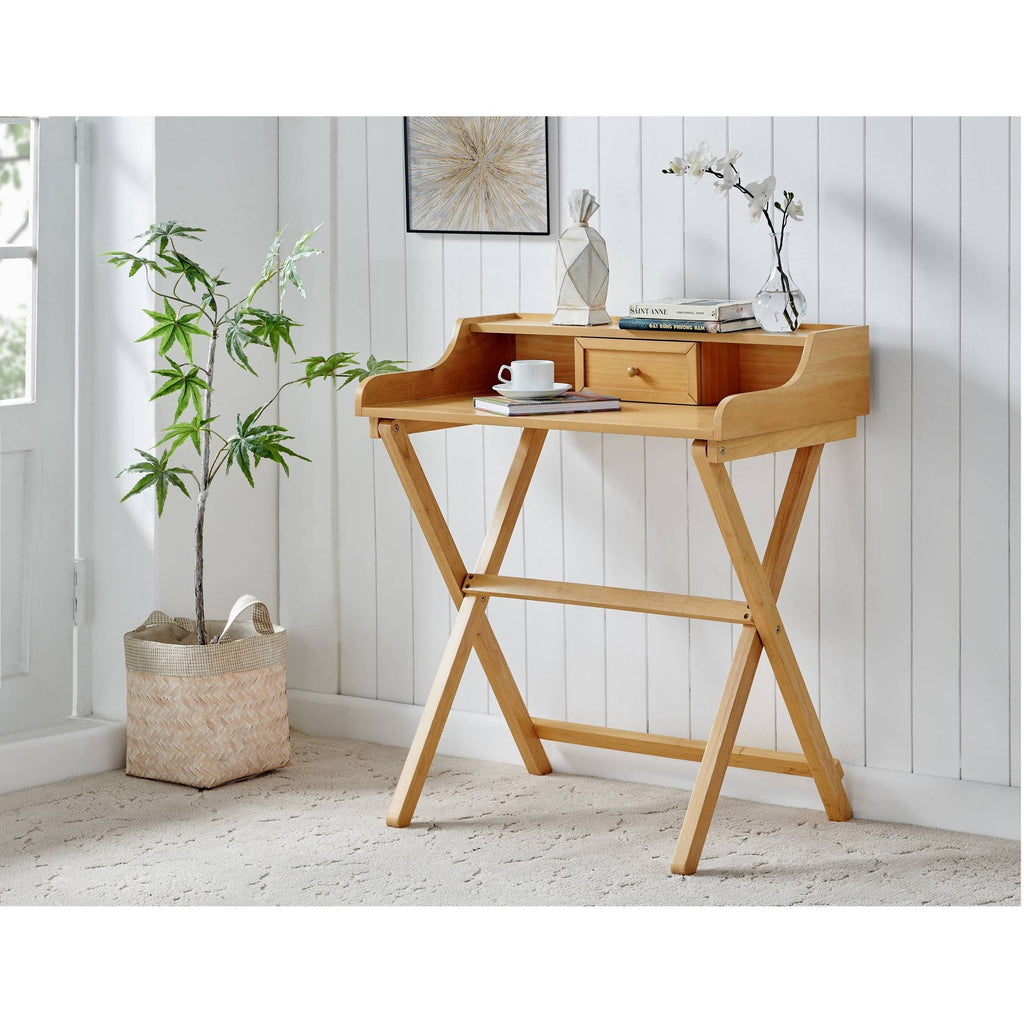 Folding Desk Natural P389