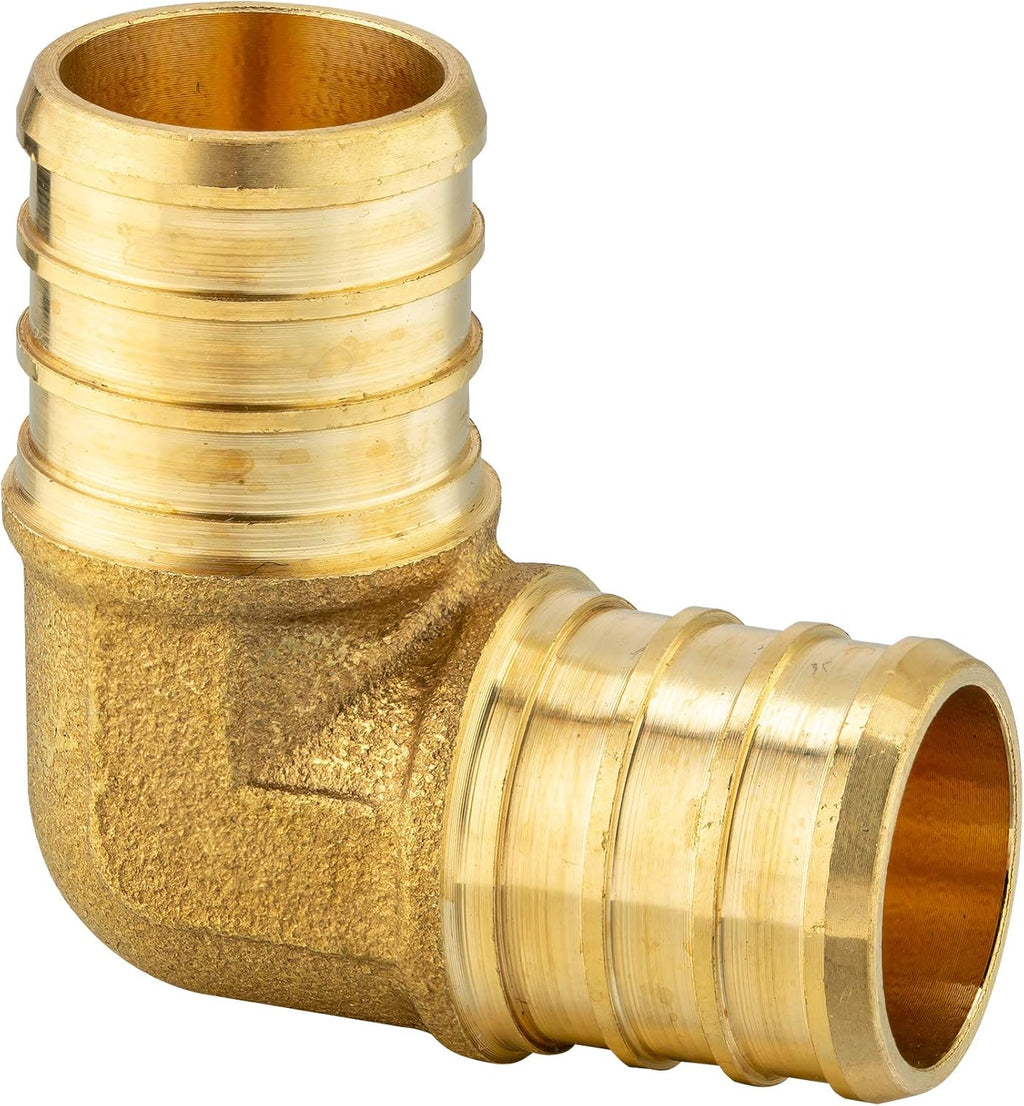 3/4" Pex Fittings Tee Elbow and Coupling, 8 Pieces Each, Lead Free T951789