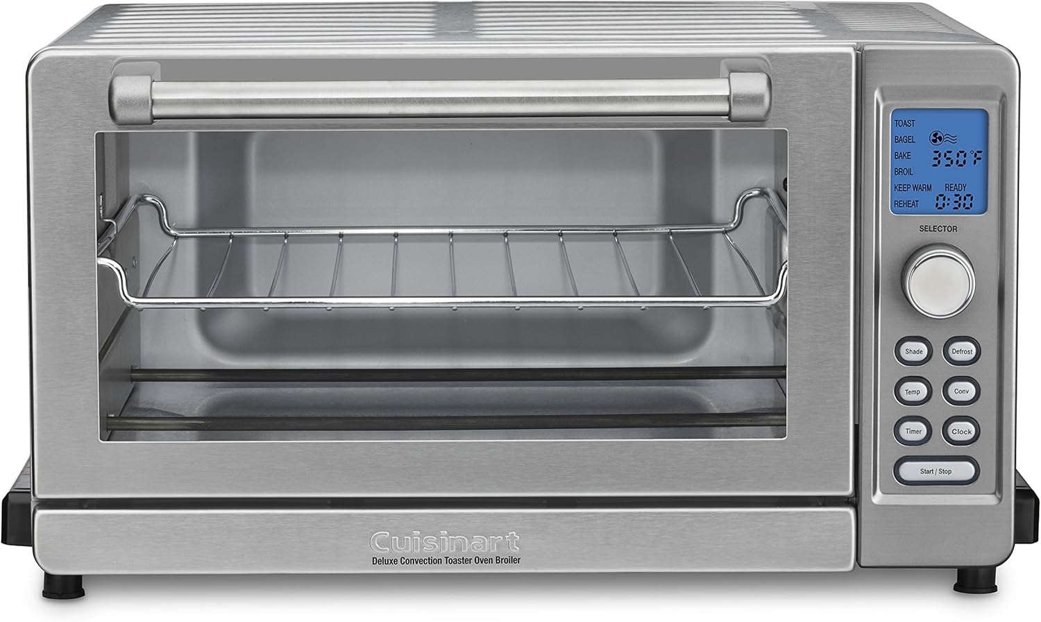 Brushed Stainless Convection Toaster Oven Broiler Z419