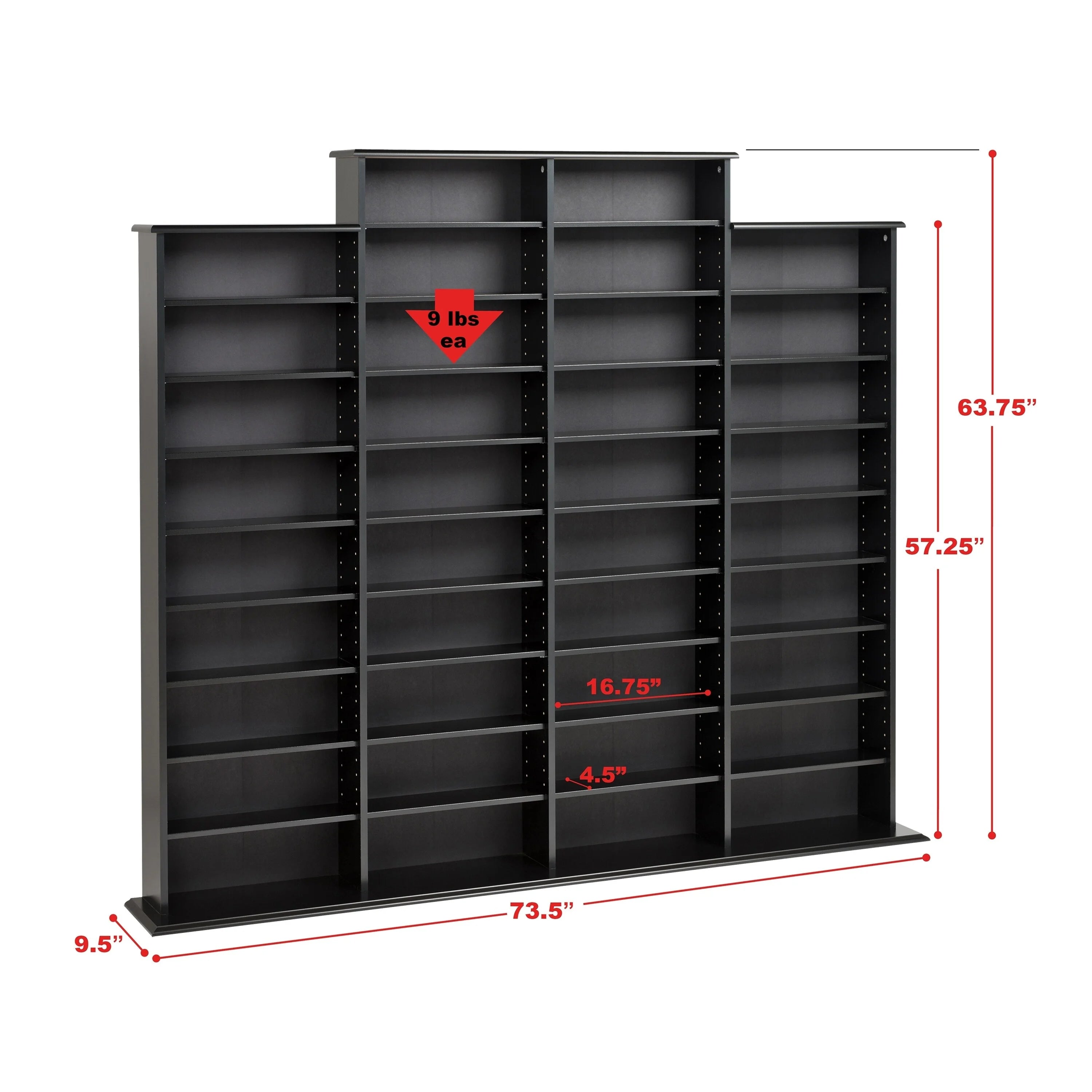 Black Media Storage B70901
