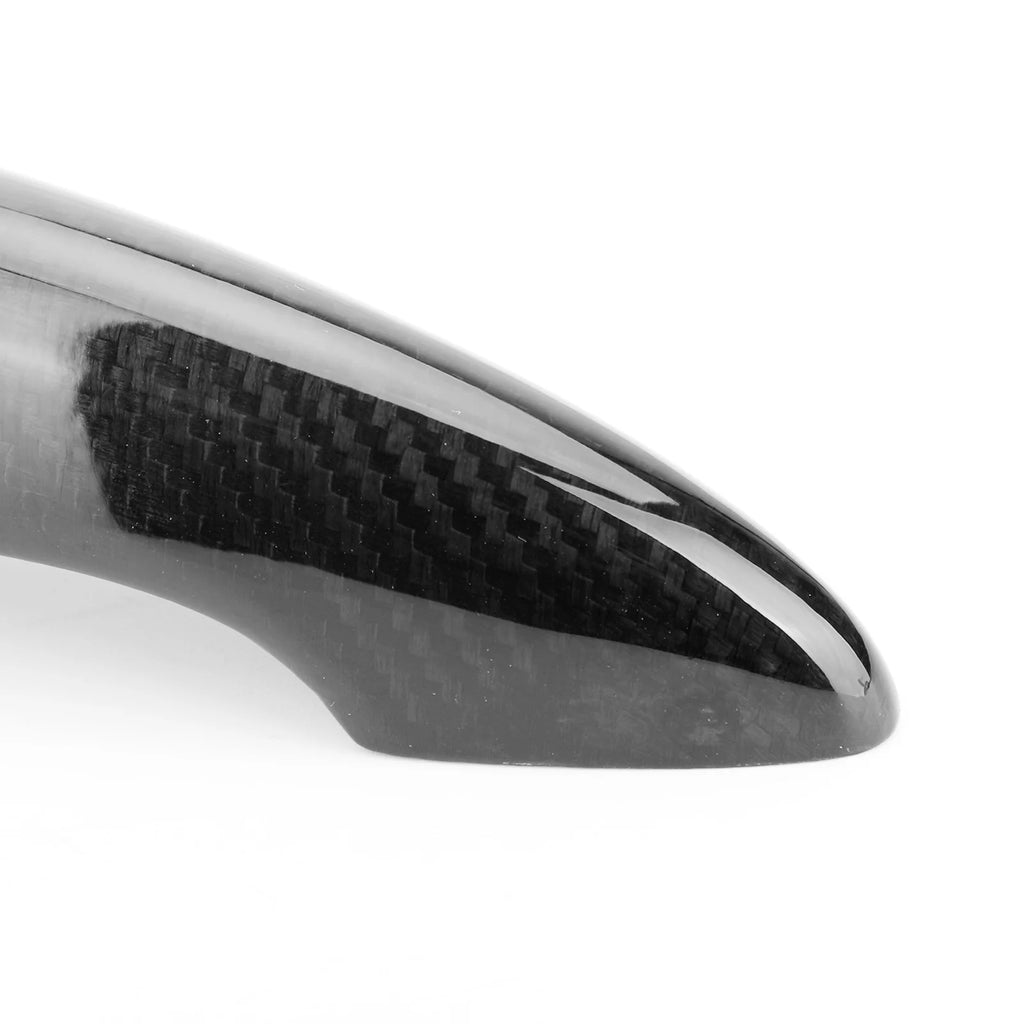 Carbon Fiber Door Handle Cover 2 Door Without Keyhole Q89486
