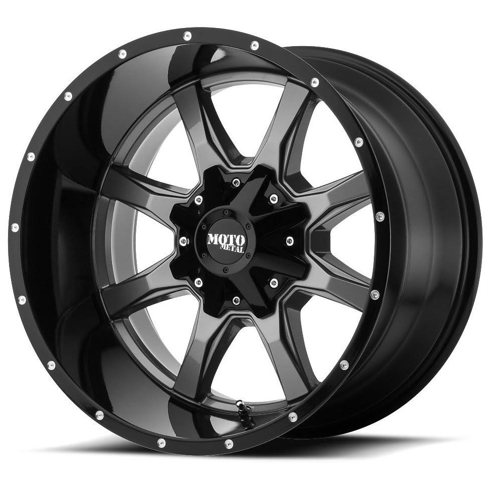 Grey Center Black Lip 16x7 5x130 42mm Wheel P305449