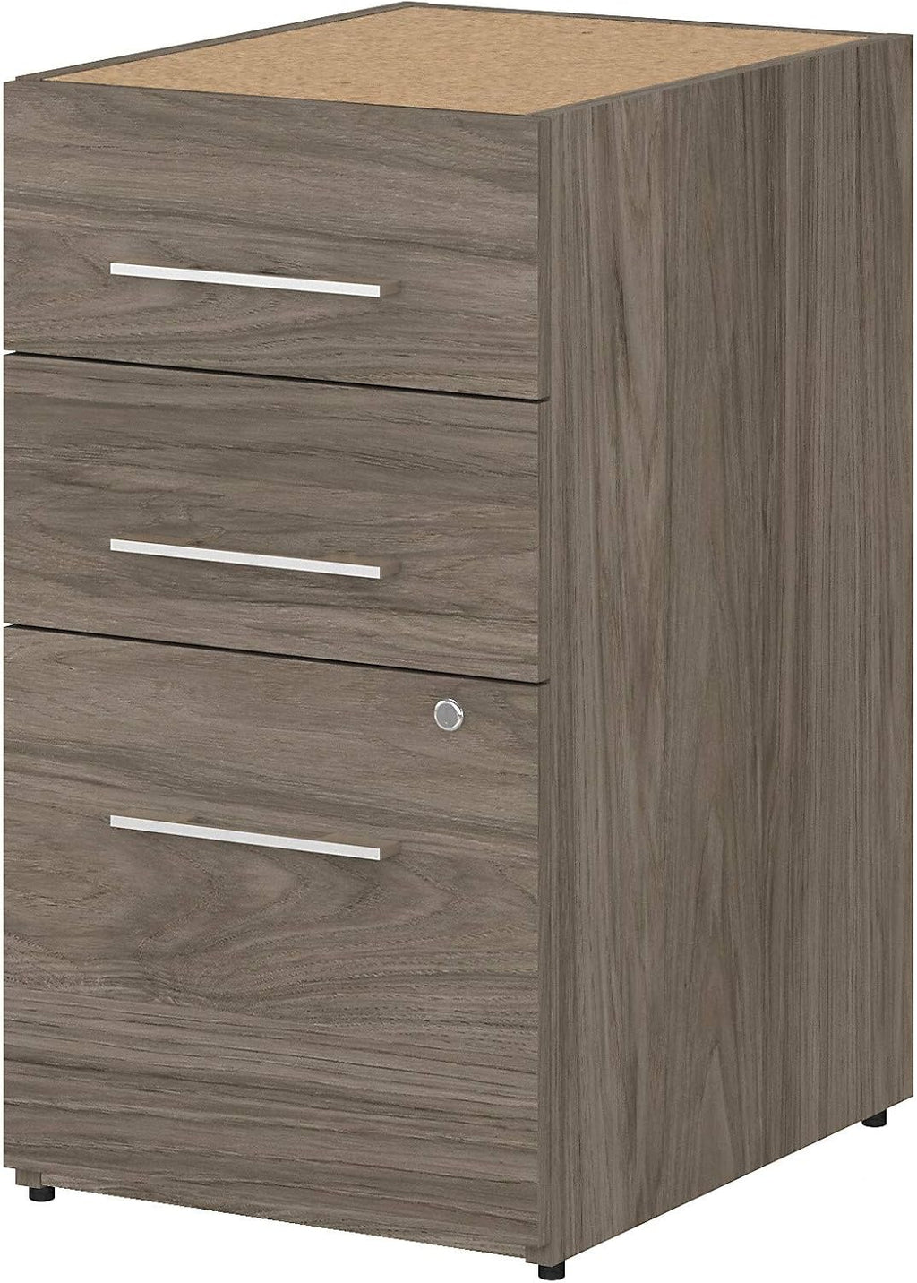 3 Drawer File Cabinet, 16W, Storm Gray I22179