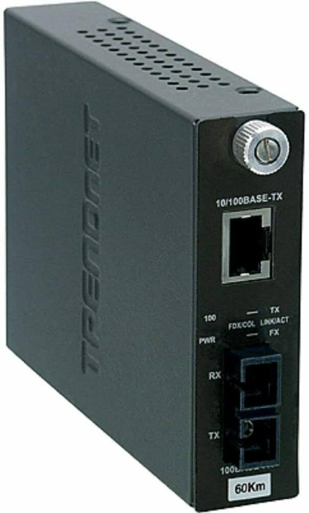 Single-Mode to RJ-45 Fiber Media Converter N33699