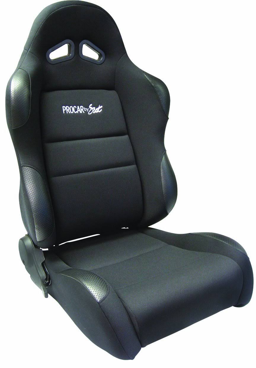 Black Vinyl Sportsman Racing Seat K864215