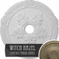 Hand-Painted Witch Hazel Ceiling Medallion X5273