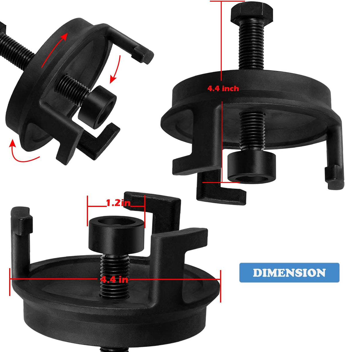 Harmonic Balancer Puller Pack of 2 V1389