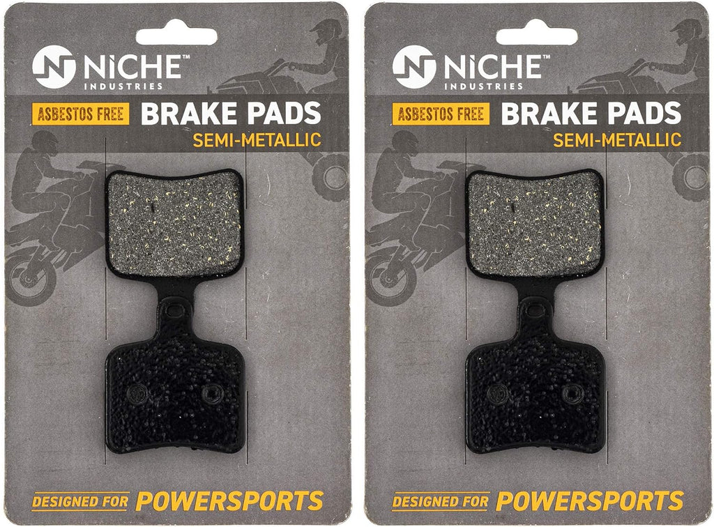 Brake Pad Set Rear Semi-Metallic 2 Pack L936