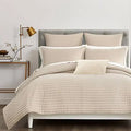 Beige Rice Stitch Quilt I165
