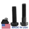 1/4 inch-20 x 1 inch Coarse Thread Grade 8 Hex Cap Screw Black Oxide Pk 2200 C605
