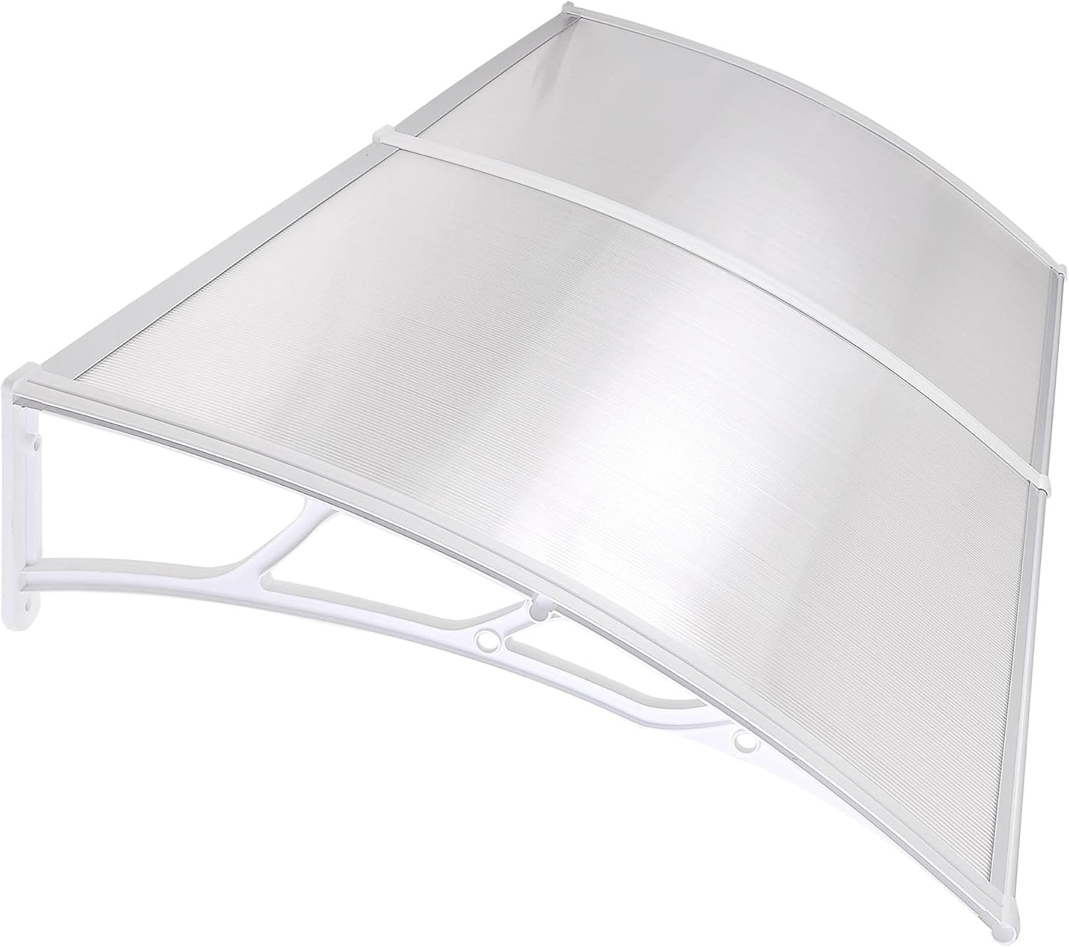 80x40 Door Window Outdoor Awning Polycarbonate Sheets Cover O39384