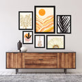 Black Framed Gallery Wall Set K69389
