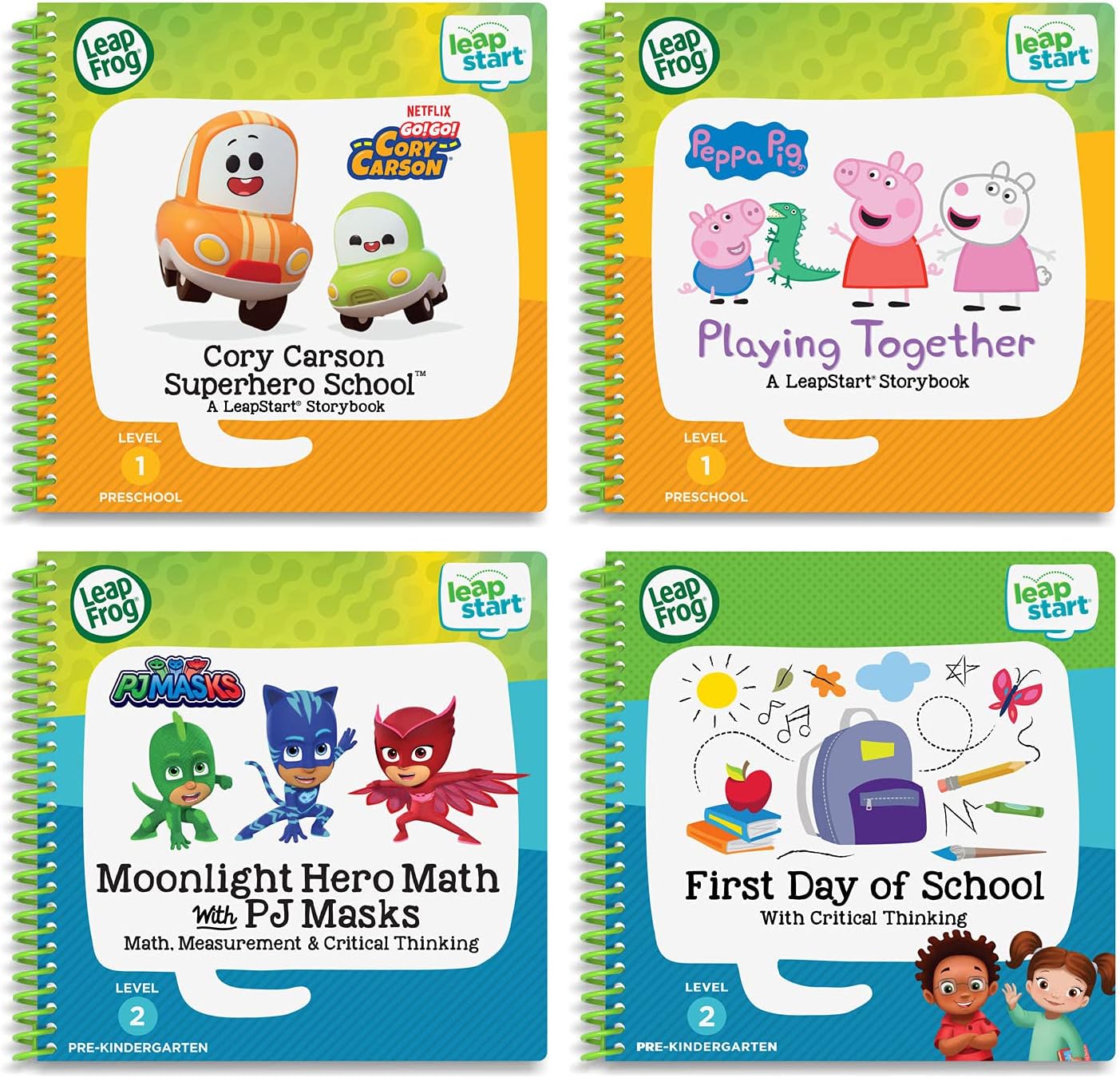 LeapStart Literacy and Critical Thinking 4-Pack G307132