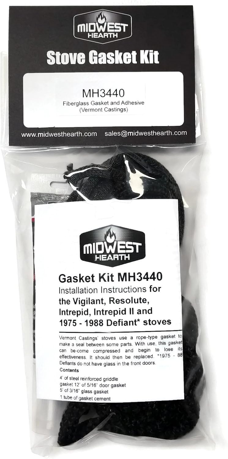 Gasket Kit for Vermont Castings Stoves, Pack of 2 W82607