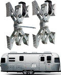 2Pack Wheel Stabilizer Chocks for Travel Trailers N78792