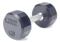 30lb 12-Sided Rubber Encased Dumbbell X592