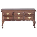 Walnut Wood Miniature Dining Huntboard Sideboard G84138
