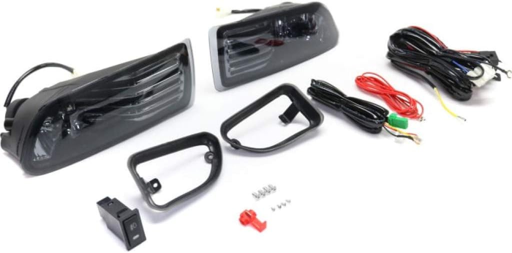 Smoke Lens Halogen Fog Light Assembly for Scion TC 2005-2010 Pair M724795
